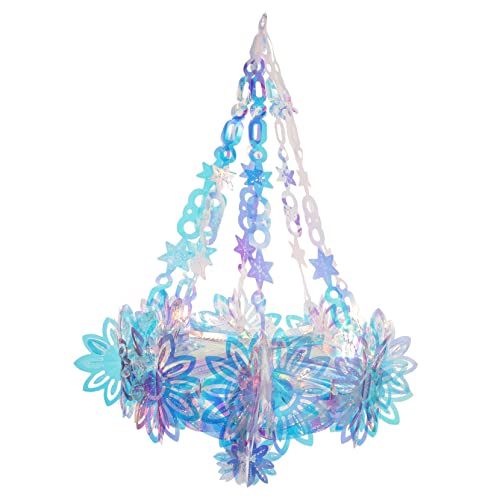 UKCOCO Irideszierende Hängedekoration Regenbogenfolie Partydeko für Hochzeit Valentinstag Wohnzimmer Decke Wand Festliche Atmosphäre Schaffen von UKCOCO