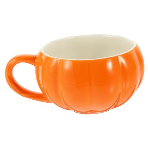 UKCOCO Keramik Kürbisbecher Vielseitige Tasse für Kaffee Tee Saft Büro Zuhause Robust und Praktisch UKCOCO Keramik Kürbisbecher Vielseitige Tasse für Kaffee Tee Saft Büro Zuhause Robust und Praktisch von UKCOCO