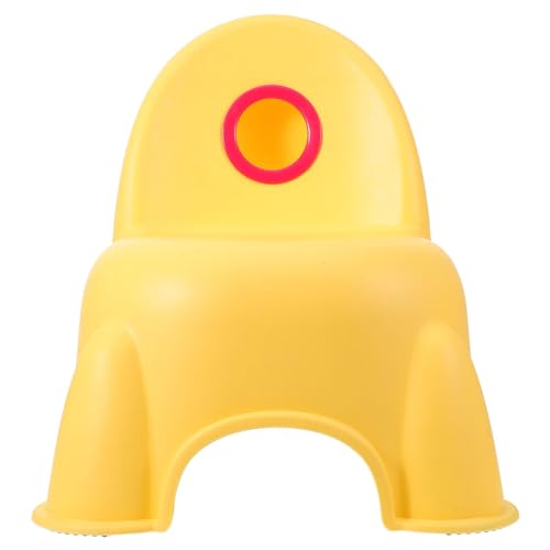 UKCOCO Kleinkinderstuhl Aus Kunststoff Kinderstühle Aus Kunststoff Süßer Rutschfester Kindergartenhocker Für Den Innen- Oder Außenbereich Spielzimmer Kindergarten Kindertagesstätte von UKCOCO