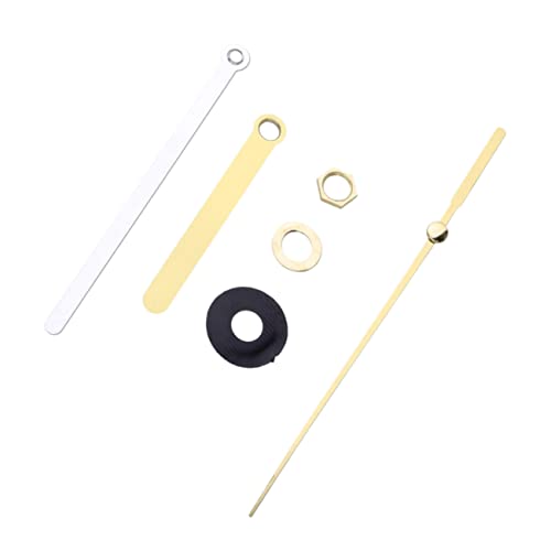 UKCOCO Lange Silent Wanduhr Mechanismus Set Uhrwerk Reparatur Set mit Stunden und Minutenzeiger für DIY Uhr Projekte für Zifferblätter von Schwarz Zufällige Farbe UKCOCO Lange Silent Wanduhr Mechanismus Set Uhrwerk Reparatur Set mit Stunden und Minutenzeiger für DIY Uhr Projekte für Zifferblätter von Schwarz Zufällige Farbe von UKCOCO