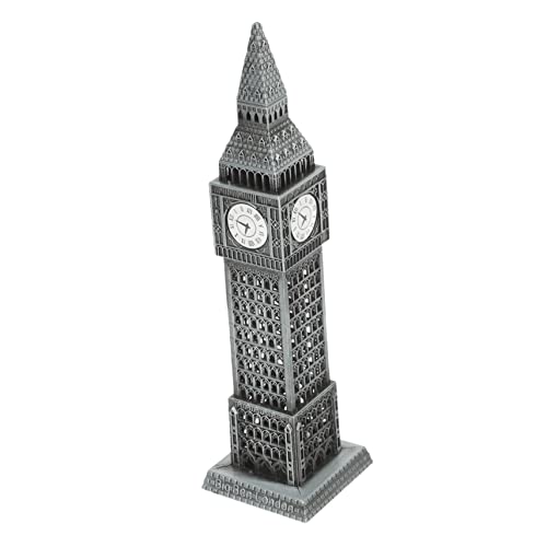 UKCOCO Metallmodell Big London Architekturdekor Filigrane Verarbeitung Silberfarben Design Büro Dekoration Geschenkidee Souvenir von UKCOCO