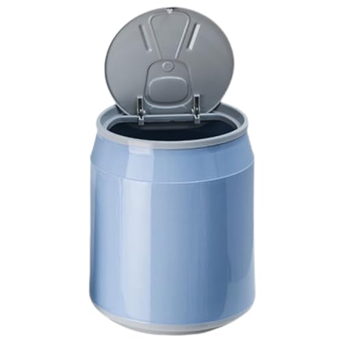 UKCOCO Mini Abfalleimer für Schreibtisch Kleiner Plastik Mülleimer mit Deckel für Zuhause Süßes Design für Büro und Schlafzimmer Eleganter Tischabfalleimer UKCOCO Mini Abfalleimer für Schreibtisch Kleiner Plastik Mülleimer mit Deckel für Zuhause Süßes Design für Büro und Schlafzimmer Eleganter Tischabfalleimer von UKCOCO
