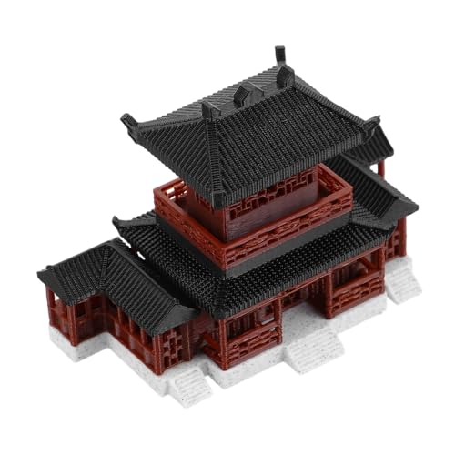 UKCOCO Miniatur Pavillon Statue Asiatische Gartenfigur Für Zen Garten Und Feengarten Dekoratives Ornament Mit Einzigartigem Eckturm-Design Kompakt Und Stilvoll Für Aquarien Terrarien UKCOCO Miniatur Pavillon Statue Asiatische Gartenfigur Für Zen Garten Und Feengarten Dekoratives Ornament Mit Einzigartigem Eckturm-Design Kompakt Und Stilvoll Für Aquarien Terrarien von UKCOCO