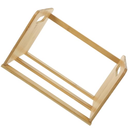 UKCOCO Multifunktionaler Holz Schallplattenhalter Robustes Regal für Vinyl Bücher und Zeitschriften Offenes Design für Einfachen Zugriff für Schreibtisch und Wohnzimmer Stabiles UKCOCO Multifunktionaler Holz Schallplattenhalter Robustes Regal für Vinyl Bücher und Zeitschriften Offenes Design für Einfachen Zugriff für Schreibtisch und Wohnzimmer Stabiles von UKCOCO