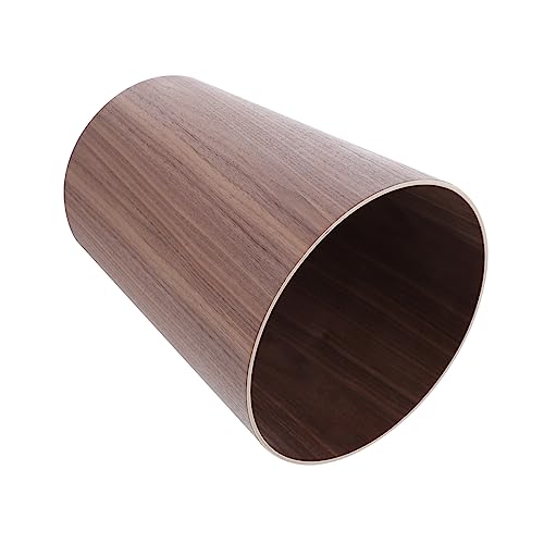 UKCOCO Nordic Style Holz Mülleimer Stilvoller Abfallbehälter für Küche und Wohnzimmer Große Öffnung Design aus Hochwertigem Holz Gefertigt von UKCOCO