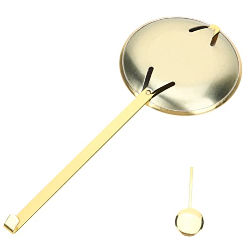 UKCOCO Pendeluhr Ersatzteil Metallpendel für Wanduhr Einfaches Design für Heimdekoration Geeignet für Verschiedene Räume und Anlässe von UKCOCO
