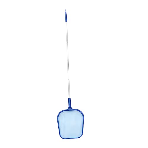 UKCOCO Professionelles Schwimmbad Reinigungsnetz mit Teiligem Aluminium Teleskopstiel Leichtes Pool Kescher für Schmutzentfernung Robustes Reinigungstool für Pool Teich Aquarium und von UKCOCO