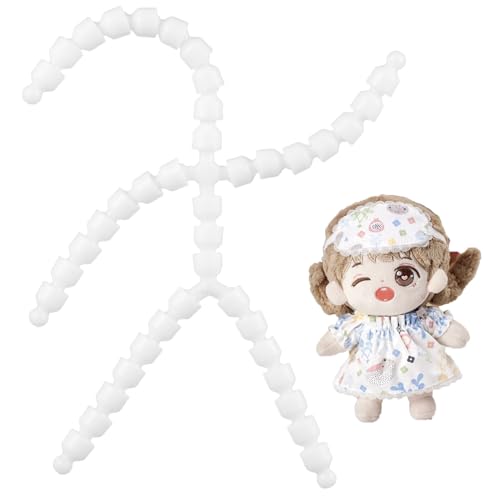 UKCOCO Puppenskelett Beweglich Kunststoff Gelenkrahmen für DIY Puppen Zubehör Flexibel und Sicher für Verschiedene Puppen und Bastelprojekte UKCOCO Puppenskelett Beweglich Kunststoff Gelenkrahmen für DIY Puppen Zubehör Flexibel und Sicher für Verschiedene Puppen und Bastelprojekte von UKCOCO