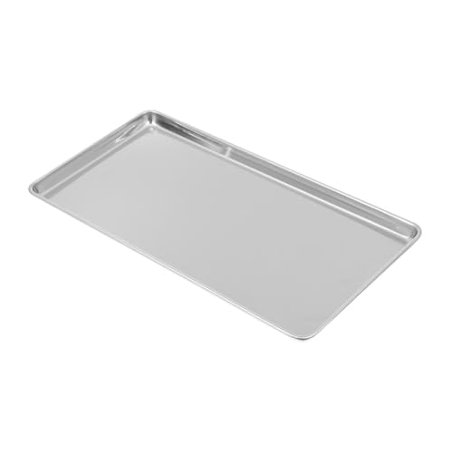 UKCOCO Rechteckiges Servierblech Glatte Kanten Vielseitiges Küchentablett für BBQ Picknick Party Camping Geeignet für Zuhause Restaurant Bäckerei von UKCOCO