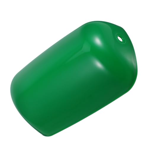 UKCOCO Retro Bankers Lampenschirm Ersatz Kunststoff Lampenschutz Grün Vintage Stil Flexibel Kompatibel Abnehmbar Für Tischlampen Wohnzimmer Schlafzimmer von UKCOCO