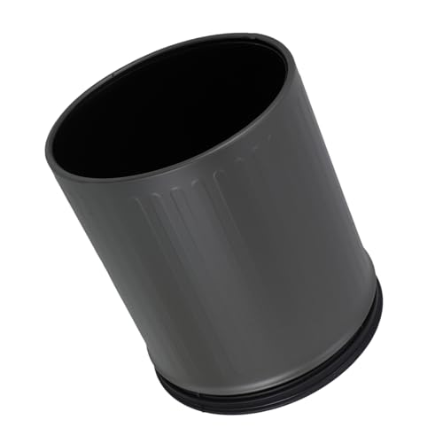 UKCOCO Stylischer Mülleimer ohne Deckel aus Metall Kapazität Eleganter Abfalleimer für Badezimmer Schlafzimmer Büro Moderner Papierkorb mit Doppelter Wand für Platzsparende Lösungen UKCOCO Stylischer Mülleimer ohne Deckel aus Metall Kapazität Eleganter Abfalleimer für Badezimmer Schlafzimmer Büro Moderner Papierkorb mit Doppelter Wand für Platzsparende Lösungen von UKCOCO