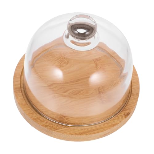 UKCOCO Transparente Obst und Dessertplatte mit Glasdeckel Vielseitiges Aufbewahrungs und Präsentationstablett für Kuchen Gebäck Brot für Partys Geburtstage Restaurants und UKCOCO Transparente Obst und Dessertplatte mit Glasdeckel Vielseitiges Aufbewahrungs und Präsentationstablett für Kuchen Gebäck Brot für Partys Geburtstage Restaurants und von UKCOCO