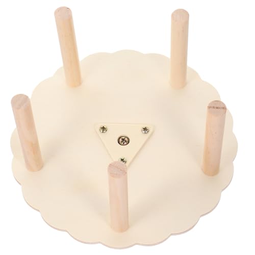 UKCOCO Parrot Stand Perch Spielzeug Rotierendes Ferris Wheel Für Vögel Holz Sitzstange Für Papageien Installieren Geeignet Für Käfige Fördert Spiel Und Entspannung UKCOCO Parrot Stand Perch Spielzeug Rotierendes Ferris Wheel Für Vögel Holz Sitzstange Für Papageien Installieren Geeignet Für Käfige Fördert Spiel Und Entspannung von UKCOCO