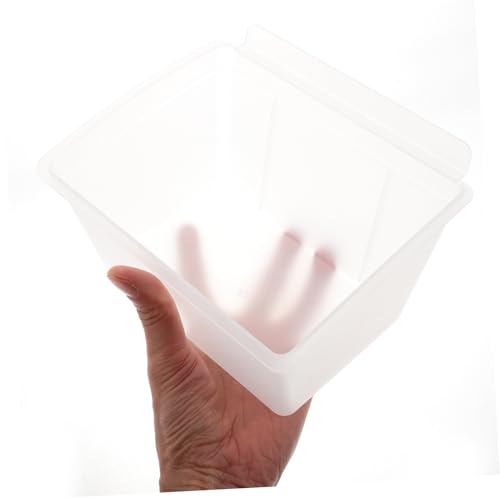 UKCOCO Wandmontage Aufbewahrungsbox Kunststoff Organizer Kleine Werkstattbox für Büro und Zuhause Robuste Aufbewahrungslösung zur Kompakten Schreibtischorganisation von UKCOCO