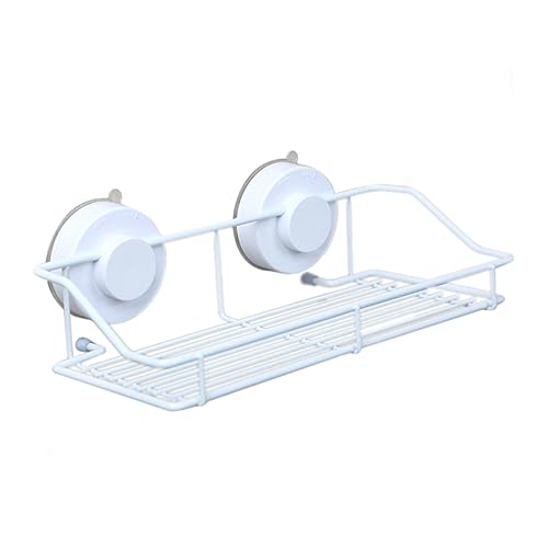 UKCOCO Wandregal Badezimmer Organizer Mit Saugnäpfen Hängendes Aus Langlebigem Material Für Badezimmer Und Weiß Platzsparend Und Korrosionsbeständig UKCOCO Wandregal Badezimmer Organizer Mit Saugnäpfen Hängendes Aus Langlebigem Material Für Badezimmer Und Weiß Platzsparend Und Korrosionsbeständig von UKCOCO