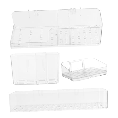 UKCOCO Wandregal für Badezimmer Klarer Badezimmerablagen Bohrfreie Installation für Toilettenartikel aus Hochwertigem Platzsparendes Design für Kleine Badezimmer UKCOCO Wandregal für Badezimmer Klarer Badezimmerablagen Bohrfreie Installation für Toilettenartikel aus Hochwertigem Platzsparendes Design für Kleine Badezimmer von UKCOCO