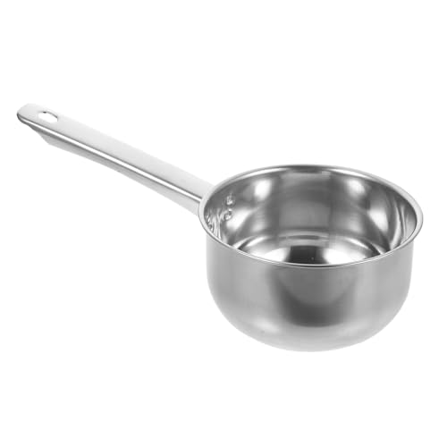 UKCOCO Wasserschöpfer mit Langem Griff Rostfrei Bruchsicher Vielseitig Einsetzbar für Küche Restaurant Kantine Langlebiger Großer Suppenlöffel Leicht zu Reinigen Ergonomisch von UKCOCO
