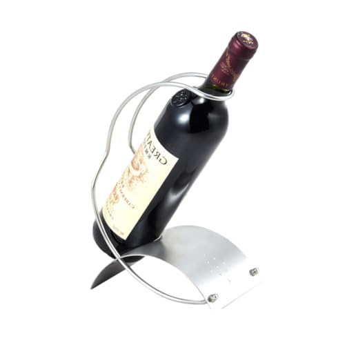 UKCOCO Weinflaschenständer Eleganter Weinhalter für Küchenarbeitsplatten und Bar Robustes und Stilvolles Design für Weißwein Perfektes von UKCOCO