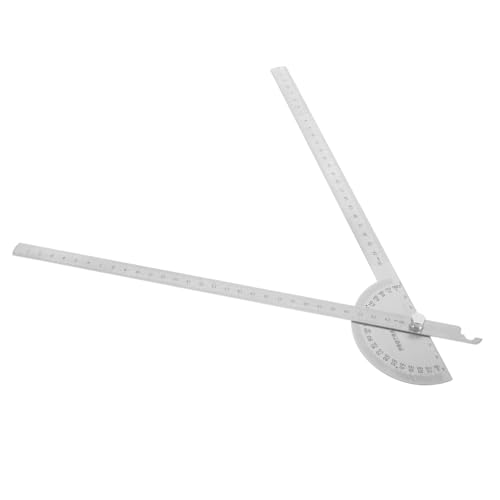 UKCOCO Winkelmesser mit Arm Präzises Winkelmesswerkzeug für Holzbearbeitung und Bauprojekte Langlebig und Einfach zu Handhaben für Präzise Messungen UKCOCO Winkelmesser mit Arm Präzises Winkelmesswerkzeug für Holzbearbeitung und Bauprojekte Langlebig und Einfach zu Handhaben für Präzise Messungen von UKCOCO