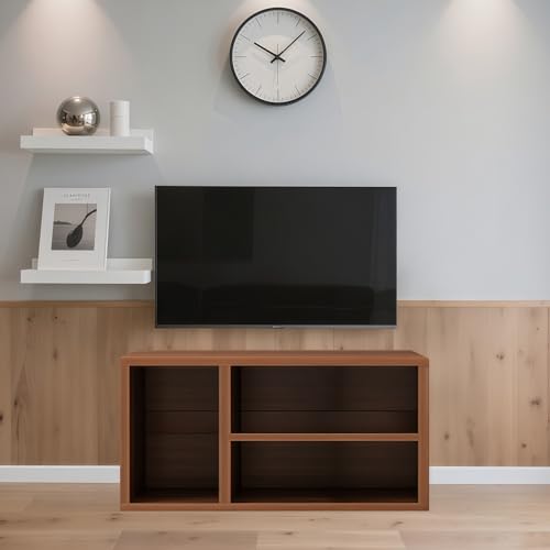 UKETO Modularer TV Schrank - Individuell Kombinierbar für Wohnzimmer & Kleine Räume, Flexibler Fernsehschrank mit Einfacher Montage(A,80CM/31.5") von UKETO