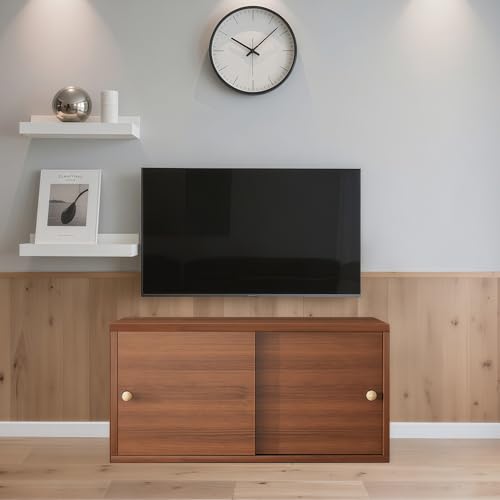 UKETO Modularer TV Schrank - Individuell Kombinierbar für Wohnzimmer & Kleine Räume, Flexibler Fernsehschrank mit Einfacher Montage(C,80CM/31.5") von UKETO