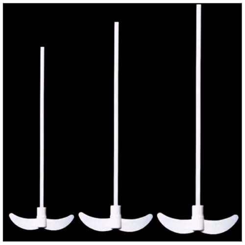 PTFE Rührstab Rührer Mischer Welle mit faltbarem Paddel für Labor (500mm) von UKFengHeng