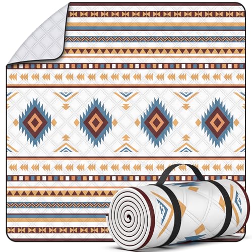 UKNOWISA 5-Schichten Picknickdecke Campingdecke, Extra Größe 200x200cm XXL wasserdichte Tragbare Picknickdecke, Stranddecke Mit Trageriff Faltbar, Boho, Waschbar fur Picknick Garten Sandstrand Camping UKNOWISA 5-Schichten Picknickdecke Campingdecke, Extra Größe 200x200cm XXL wasserdichte Tragbare Picknickdecke, Stranddecke Mit Trageriff Faltbar, Boho, Waschbar fur Picknick Garten Sandstrand Camping von UKNOWISA
