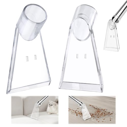 2PCS Nasssauger Aufsatz Transparent,Polster Nasssauger Aufsatz,Sprühextraktionsdüse,Teppich Reinigung Düsen,Polsterdüse Sprühsauger,Nasssauger Düse,für die Autopflege Sofa Steppung Düse Nasssauger von UKOFEW