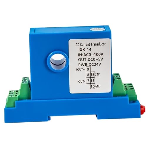 0-10V Hall AC Current Sensor Transmitter 4-20mA 1-5V RS485 AC Current Sensor AC0-10A 15A 20A 25A 50A AC Current Transducer(Input DC0-60A,Output 0-5V) von UKWYMIDKS