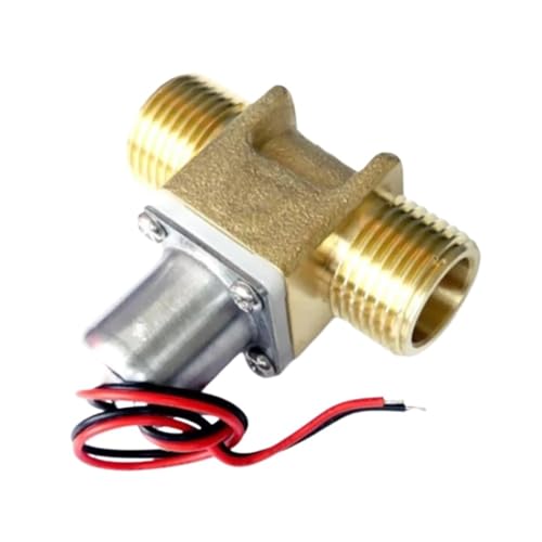1/2"BSP Male Thread Single Way Water Inlet Electric Pulse Solenoid Valve DC 4.5V-6V 500mA Urinal Gardening Sanitary Fittings(Parallel) von UKWYMIDKS