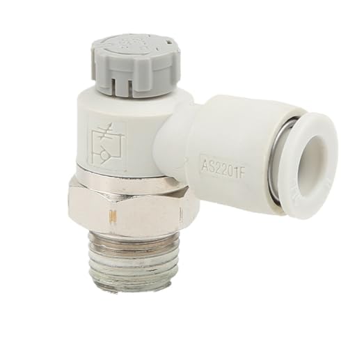 100 Teile/los ellenbogen armaturen AS2201F-01-06SA Flow control ventil Regler ventil Speed ​​control ventil AS1201-M5-04A AS1201F-M5-06A(AS3201F-03-10SA) von UKWYMIDKS