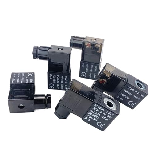 1PC Pneumatische Magnetventilspule 4V210 DC 12V/24V AC 24V/36V/110V/220V/380V Spule(AC220V) von UKWYMIDKS
