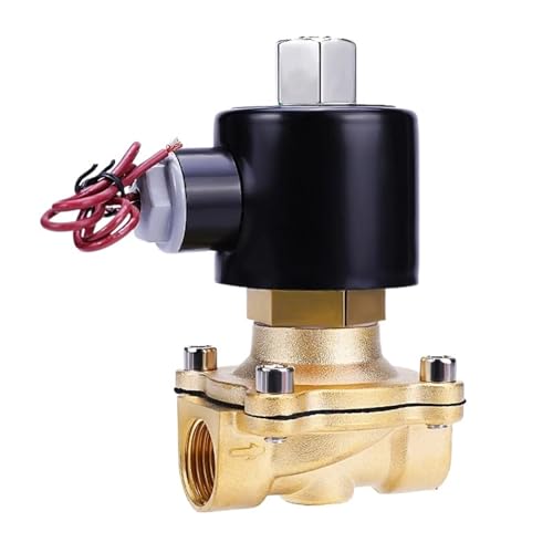 3/8'' 1/2'' 3/4'' 1'' 1-1/4'' 2'' Normally Open Brass Solenoid Valve 24V 12V 220V 110V Water/Gas Solenoid Valves(380V,3/8"_BSP) von UKWYMIDKS