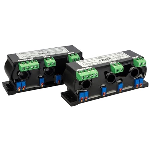 3 phase current transducer three phase current transmitter sensor 50A 100A analog output 4-20mA/0-20mA/0-5V(3X 0-10V output,3X AC0-250A input) von UKWYMIDKS