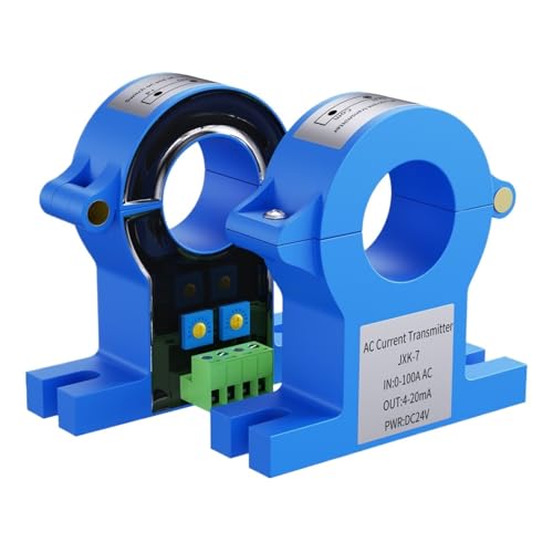 38mm 50mm Hole Hall AC DC Current Transmitter 0-400A 500A to 4-20mA 0-10V 0-5V RS485 DC24V Hall Effect Current Transducer Sensor(1-5V Output,DC 0-200A) von UKWYMIDKS