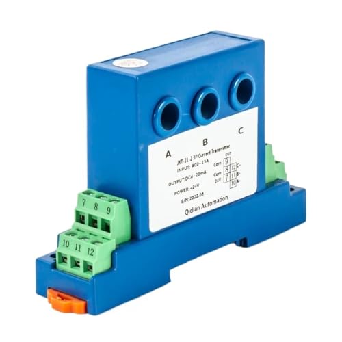 AC 1A 2A 3A 5A 10A to 4-20mA 0-10V 0-5V RS485 3-Phase AC Current Sensor AC 0-20A Detection Electrical 4mm Aperture Transmitter(Input AC 0-3A,3 x 0-5V Output) von UKWYMIDKS