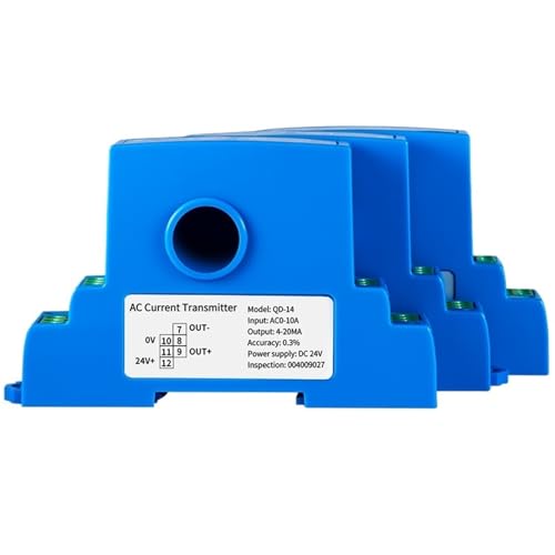 AC Current Transducer AC 0-10A 0-20A 0-100A 0-150A to 4-20mA 0-20mA 0-10V 0-5V RS485 4mm AC Current Transmitter(AC 0-20A,4-20mA output) von UKWYMIDKS