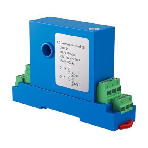 AC DC Current Transmitter 0-10A 0-20A 0-50A 0-100A 0-150A to 4-20mA 0-10V 0-5V RS485 Current Sensor Transducer with DC24V(Output 0-10V,DC 0-30A) von UKWYMIDKS