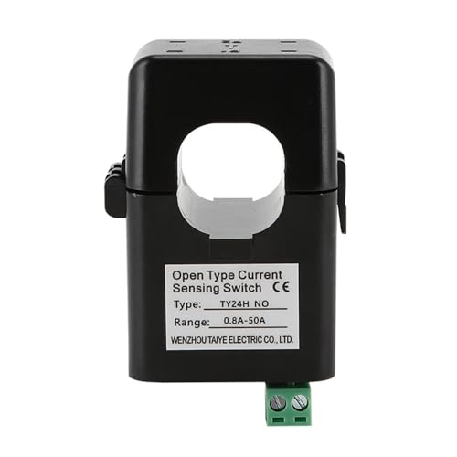 Current Sensing Switch NO NC Split Core AC Current Transformer JK24H JK24B 50-200A(NC,0.8A-50A) von UKWYMIDKS