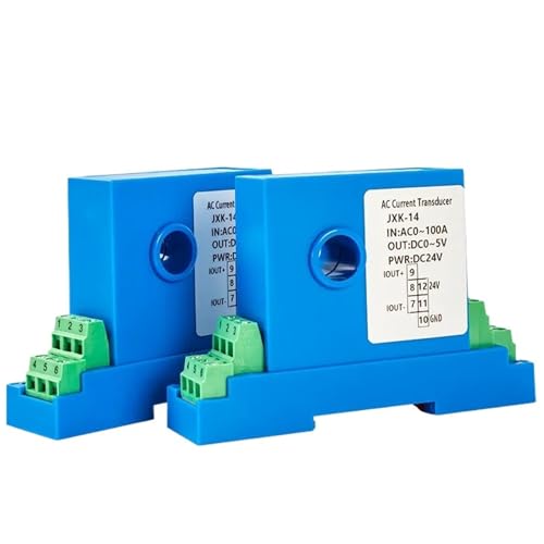 Current Transmitter 0-1a 0-20a AC DC Current Transducer 0 10v RS485 4 20mA 8mm/12mm Hole Hall Current Transducer Transmitter(12mm Hole,AC0-200A) von UKWYMIDKS