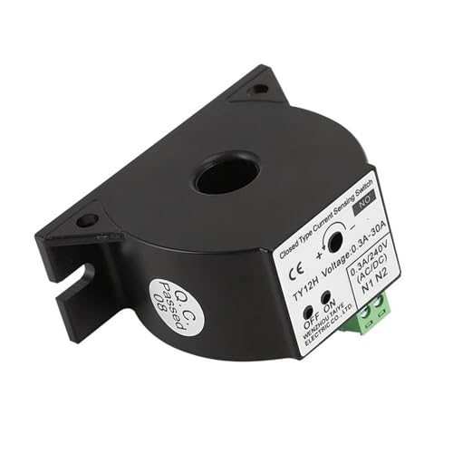 JK12H 30A 50A 100A Current Sensing Switch AC Monitoring Small Current Controller Switch Overload Protection Sensor NO/NC(0.3-30A NO) von UKWYMIDKS