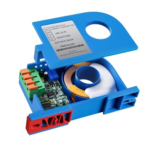 JXK-10 Hall DC Current Sensor Transmitter Output 4-20mA 0-5V Analog Signal 0-150A Input 12mm 15mm Hole Current Transformer(Aperture 25mm,DC0-200A) von UKWYMIDKS