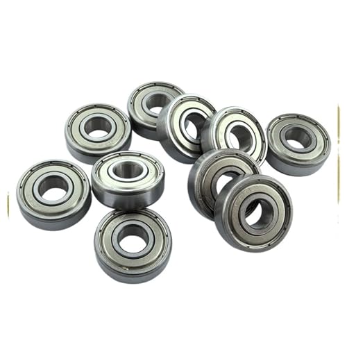 Kohlenstoffstahllager 693 694 Heelys Spielzeugschuhe 695 696ZZ Miniatur-Rillenkugellager(3 * 8 * 4) von UKWYMIDKS