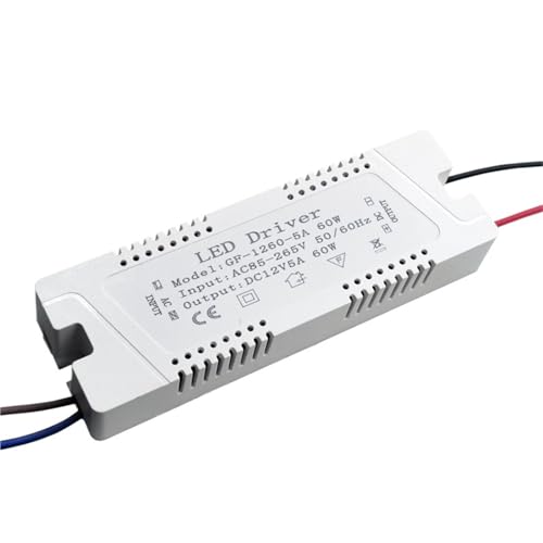 LED Power Supply DC 12V Transformer Switch Driver - Selectable 1A/2A/3A/5A Adapter for CCTV - AC110V-220V 6W to 60W Options(3A) von UKWYMIDKS