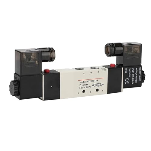 Passagier Pneumatische Magnetventil 4V130-06 4V230-08 4V330-104V430-15 Regelventil Spot(4V130E-06 AC220) von UKWYMIDKS