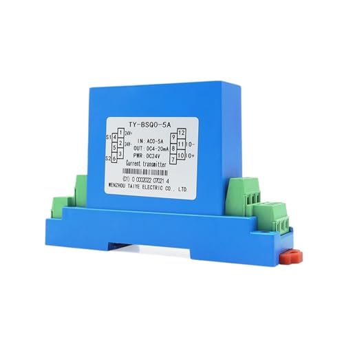 Power Supply 24VDC Current Transmitter Module Sensor Current Monitoring AC To DC Signal Output 4-20mA von UKWYMIDKS