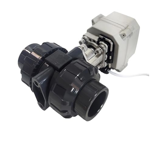 Proportional Valve DN32 U-PVC material, 11/4" Modulating Valve 0-5V, 0-10V or 4-20mA Suiltable for 40mm PVC pipe Glue end(NPT thread,0-5V) von UKWYMIDKS