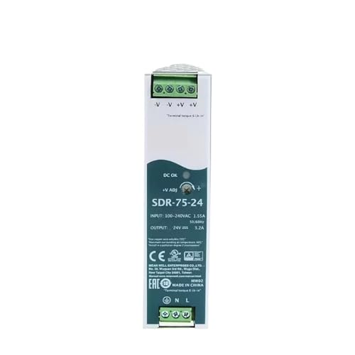 SDR-75 SDR-75-12 SDR-75 12V power supply 75.6W 6.3A von UKWYMIDKS