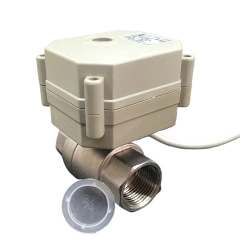 TFM20-S2-C, DC9V-24V New 2 Way SS304 3/4'' DN20 Modulating Valve 0-5V, 0-10V or 4-20mA 5 Wires For Water Proportional Control(DN20 BSP,4-20MA SIGNAL_0V TO 5V) von UKWYMIDKS