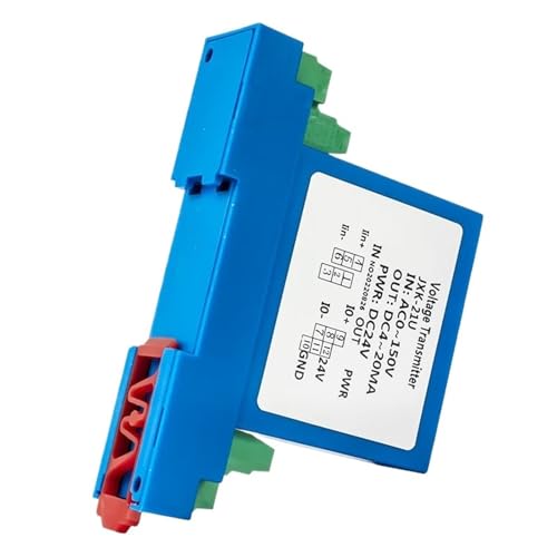 Transducer Transmitter 1000V 4-20mA to 0-10V to 1-5V RS485 Voltage Sensor DC 24V High Precision AC Voltage Transducer(0-10mA Output,AC 0-1000V) von UKWYMIDKS
